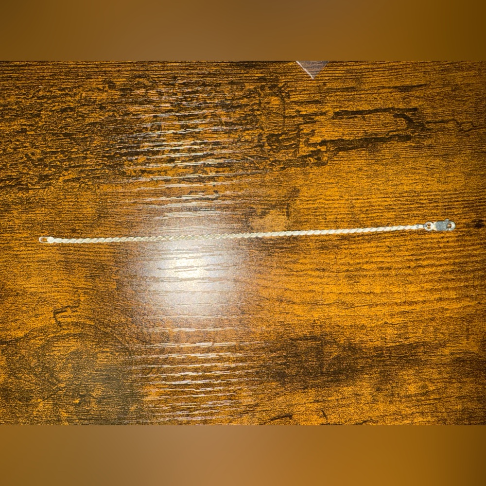 sterling silver twist bracelet - Picture 4 of 6